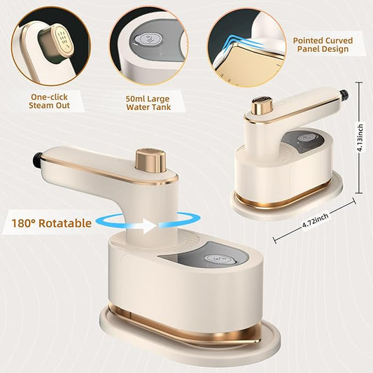Ironiq™ - Smart Mini Travel Iron with Fast Steam Technology